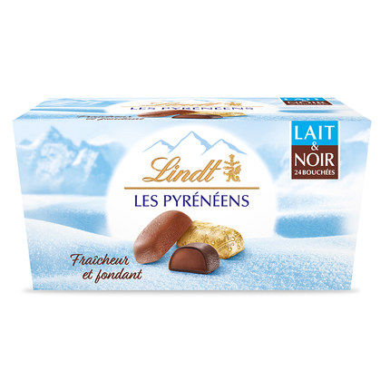 【法国直邮】六盒装法国本土 瑞士莲冰山巧克力 24粒/盒（混合口味 ）