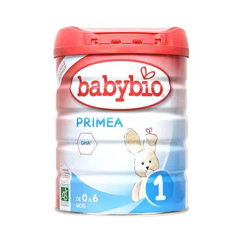 【6罐装】法国 伴宝乐BABYBIO PRIMEA奶粉 1段标准型- 800克